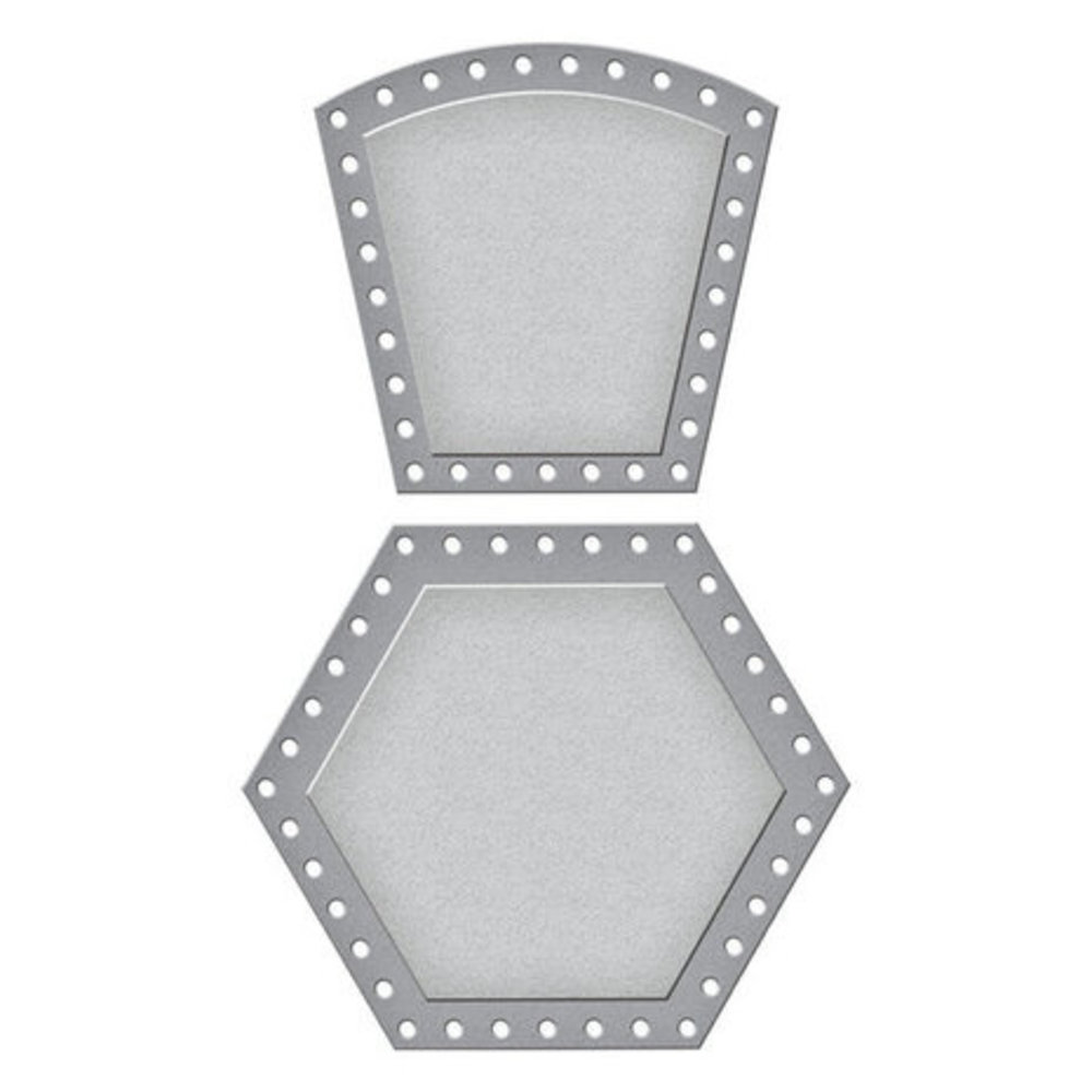 Spellbinders Christmas Flea Market Finds Snijmal Vintage Handcrafted Hexagon Base and Side Bowl (CH-015) Spellbinders Christmas Flea Market Finds Snijmal Vintage Handcrafted Hexagon Base and Side Bowl (CH-015)