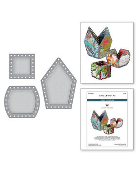 Spellbinders Christmas Flea Market Finds Snijmal Vintage Handcrafted Square Base and Sides Bowl (CH-016) Spellbinders Christmas Flea Market Finds Snijmal Vintage Handcrafted Square Base and Sides Bowl (CH-016)