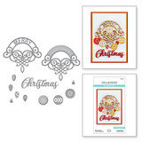 Spellbinders Christmas Flourish Snijmal Merry Flourish (S4-1243)