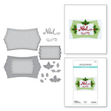 Spellbinders Christmas Flourish Snijmal Mini Slimline Frame Noel (S5-535)