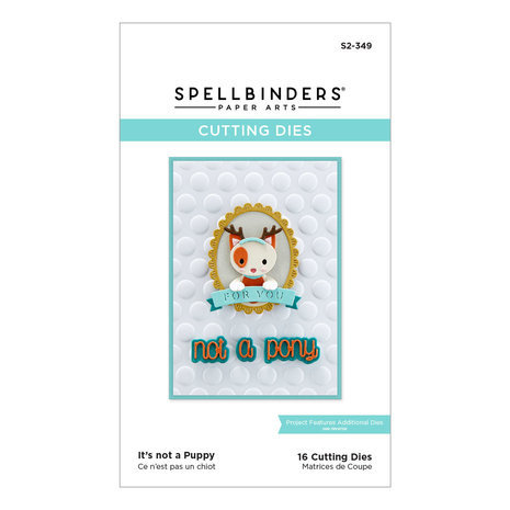 Spellbinders Holiday Cheer Enclosed Snijmal It's Not a Puppy (S2-349)