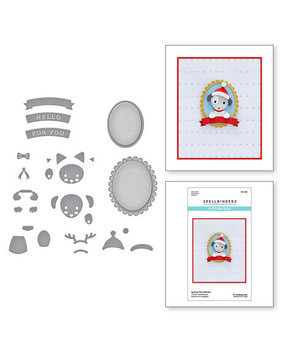 Spellbinders Holiday Cheer Enclosed Snijmal Special Pet Delivery (S4-1216)