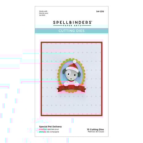 Spellbinders Holiday Cheer Enclosed Snijmal Special Pet Delivery (S4-1216)