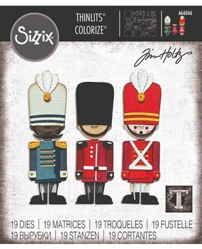 Sizzix Thinlits Die Set Harvey Colorize (666066) Sizzix Thinlits Die Set Harvey Colorize (666066)