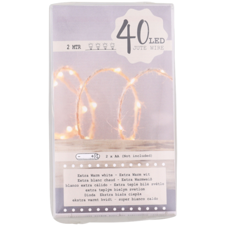 Paperpads.nl SELECT Jute Touw met Ledverlichting (228412) Paperpads.nl SELECT Jute Touw met Ledverlichting (228412)