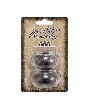 Idea-ology Tim Holtz Halloween Cauldrons (TH94171)