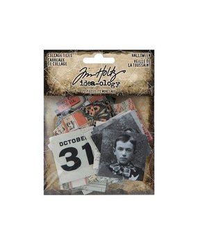 Idea-ology Tim Holtz Halloween Collage Tiles (TH94255) Idea-ology Tim Holtz Halloween Collage Tiles (TH94255)