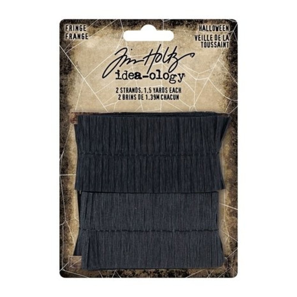 Idea-ology Tim Holtz Halloween Fringe Black (TH94262) Idea-ology Tim Holtz Halloween Fringe Black (TH94262)