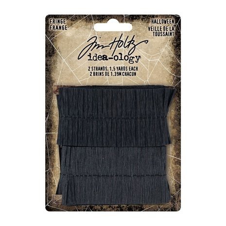 Idea-ology Tim Holtz Halloween Fringe Black (TH94262) Idea-ology Tim Holtz Halloween Fringe Black (TH94262)