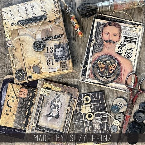 Idea-ology Tim Holtz Halloween Shape Seals (TH94269) Idea-ology Tim Holtz Halloween Shape Seals (TH94269)