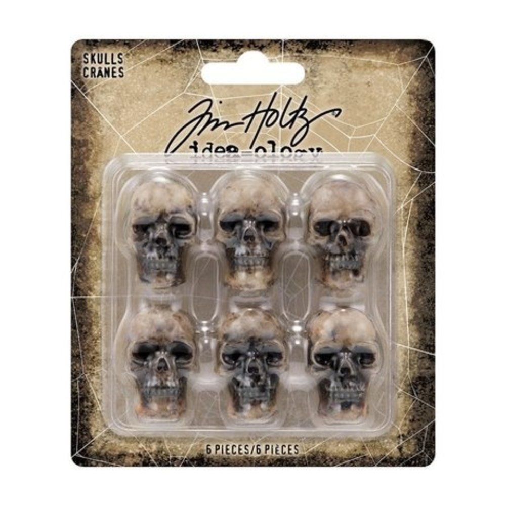 Idea-ology Tim Holtz Halloween Skulls (TH94270)