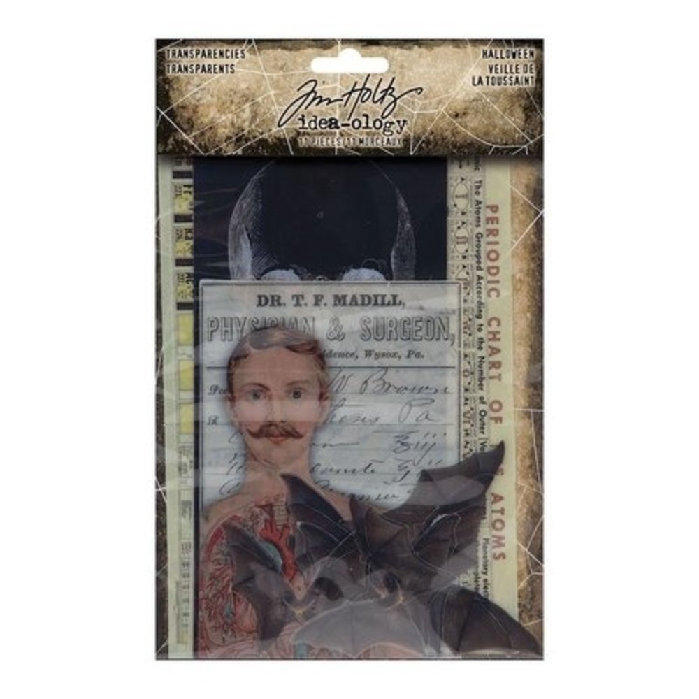 Idea-ology Tim Holtz Halloween Transparencies (TH94272) Idea-ology Tim Holtz Halloween Transparencies (TH94272)