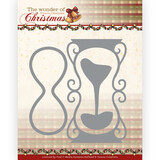 Yvonne Creations The Wonder of Christmas Sand Glass Die (YCD10284)