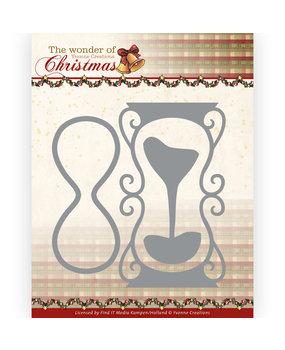 Yvonne Creations The Wonder of Christmas Sand Glass Die (YCD10284) Yvonne Creations The Wonder of Christmas Sand Glass Die (YCD10284)