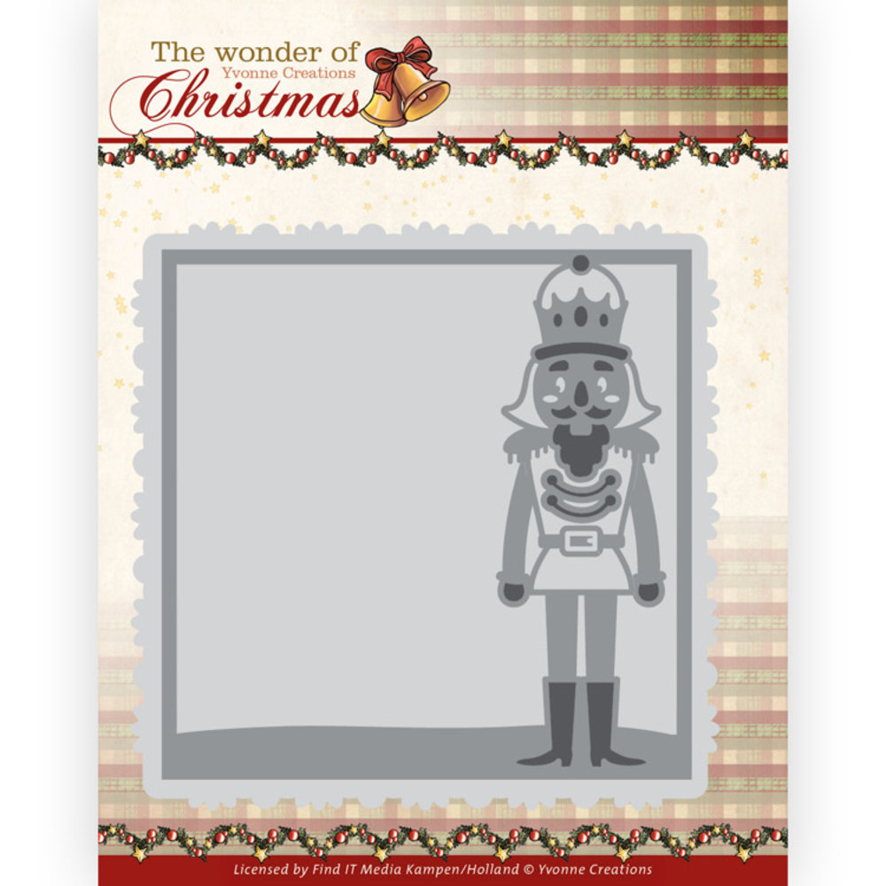 Yvonne Creations The Wonder of Christmas Nutcracker Frame Die (YCD10287)