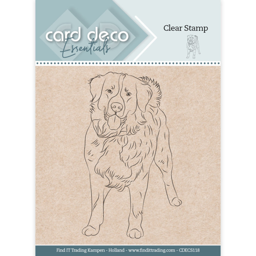 Card Deco Clear Stamp Dog (CDECS118) Card Deco Clear Stamp Dog (CDECS118)