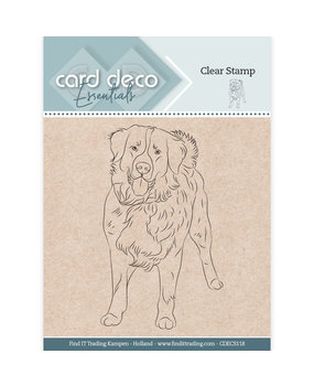 Card Deco Clear Stamp Dog (CDECS118)*