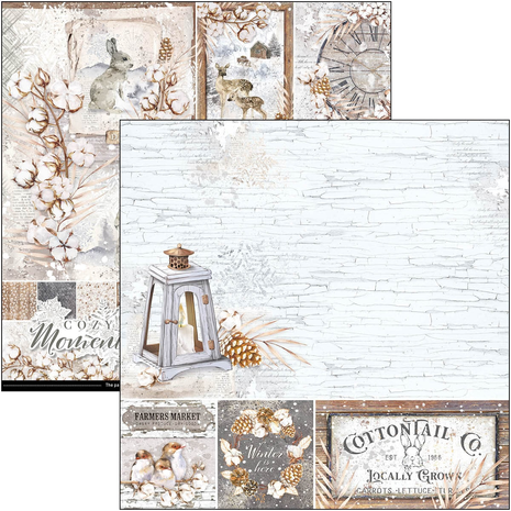 Ciao Bella Papercrafting Cozy Moments 12x12 Inch Paper Pad (CBPM056) Ciao Bella Papercrafting Cozy Moments 12x12 Inch Paper Pad (CBPM056)