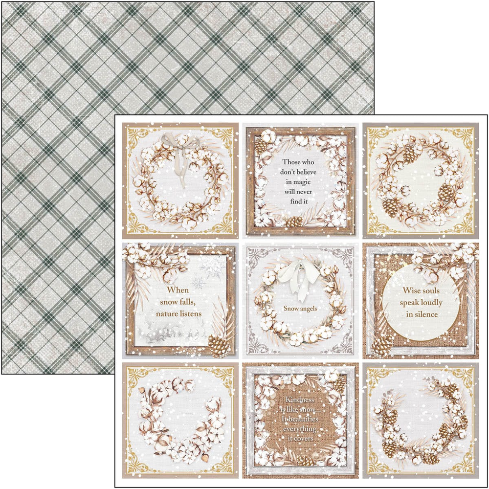 Ciao Bella Papercrafting Cozy Moments 12x12 Inch Paper Pad (CBPM056) Ciao Bella Papercrafting Cozy Moments 12x12 Inch Paper Pad (CBPM056)