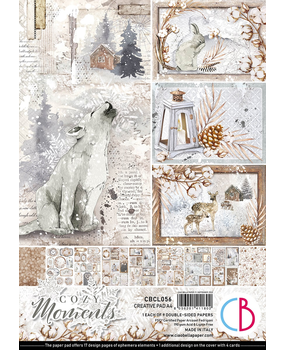 Ciao Bella Papercrafting Cozy Moments A4 Creative Pad (CBCL056) Ciao Bella Papercrafting Cozy Moments A4 Creative Pad (CBCL056)