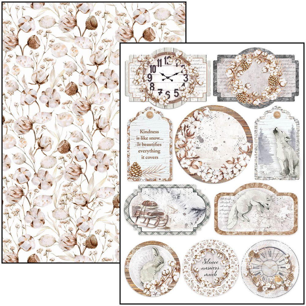 Ciao Bella Papercrafting Cozy Moments A4 Creative Pad (CBCL056) Ciao Bella Papercrafting Cozy Moments A4 Creative Pad (CBCL056)