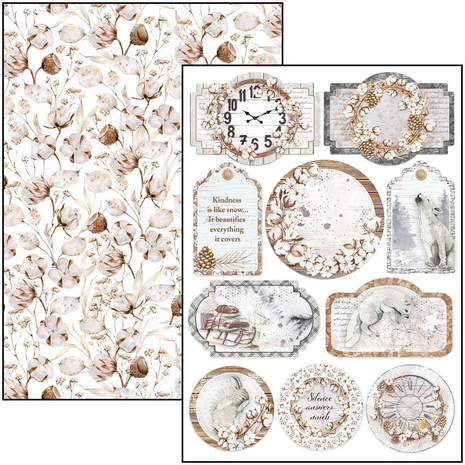 Ciao Bella Papercrafting Cozy Moments A4 Creative Pad (CBCL056) Ciao Bella Papercrafting Cozy Moments A4 Creative Pad (CBCL056)