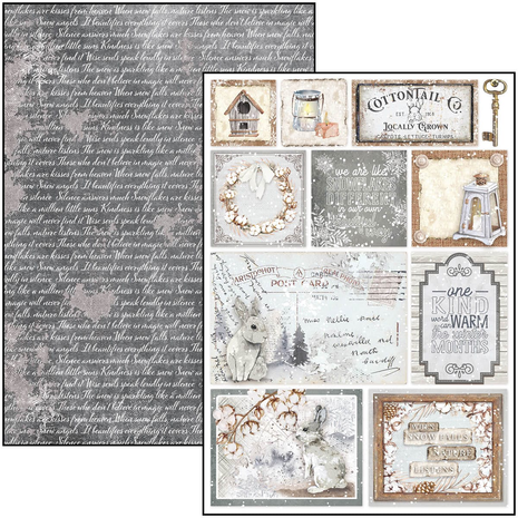 Ciao Bella Papercrafting Cozy Moments A4 Creative Pad (CBCL056) Ciao Bella Papercrafting Cozy Moments A4 Creative Pad (CBCL056)