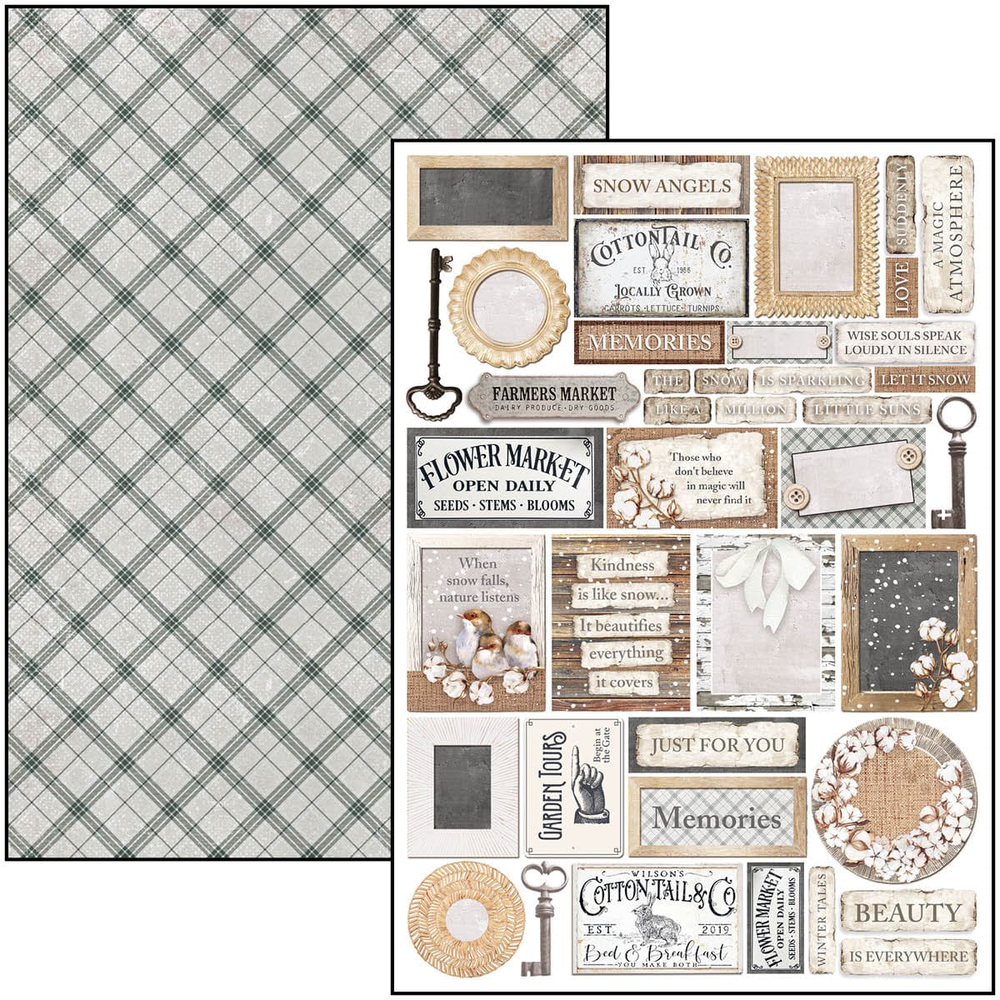 Ciao Bella Papercrafting Cozy Moments A4 Creative Pad (CBCL056) Ciao Bella Papercrafting Cozy Moments A4 Creative Pad (CBCL056)