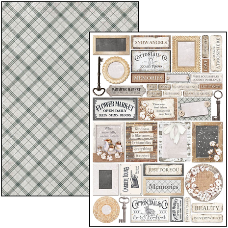 Ciao Bella Papercrafting Cozy Moments A4 Creative Pad (CBCL056) Ciao Bella Papercrafting Cozy Moments A4 Creative Pad (CBCL056)