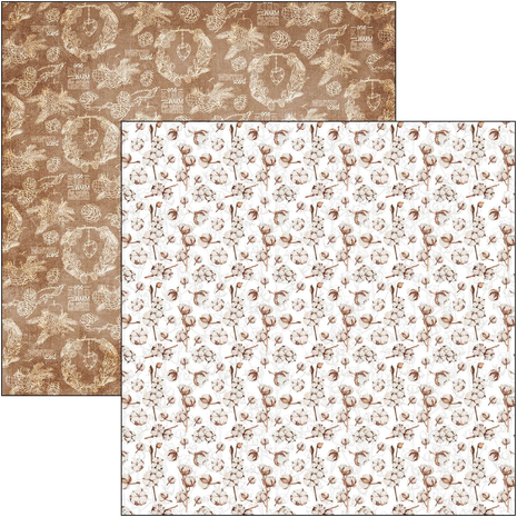 Ciao Bella Papercrafting Cozy Moments 12x12 Inch Patterns Pad (CBT056) Ciao Bella Papercrafting Cozy Moments 12x12 Inch Patterns Pad (CBT056)