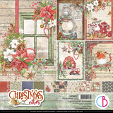 Ciao Bella Papercrafting Christmas Vibes 12x12 Inch Paper Pad (CBPM057)