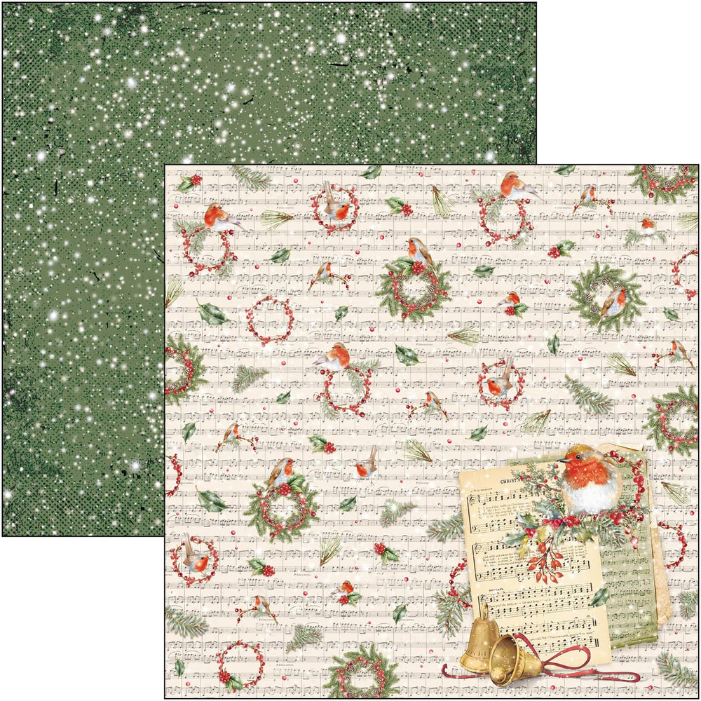 Ciao Bella Papercrafting Christmas Vibes 12x12 Inch Paper Pad (CBPM057)