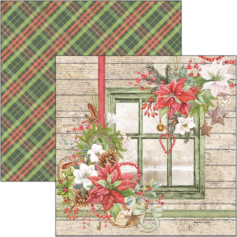 Ciao Bella Papercrafting Christmas Vibes 12x12 Inch Paper Pad (CBPM057)
