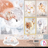 Ciao Bella Papercrafting Dreamland 12x12 Inch Paper Pad (CBPM058)