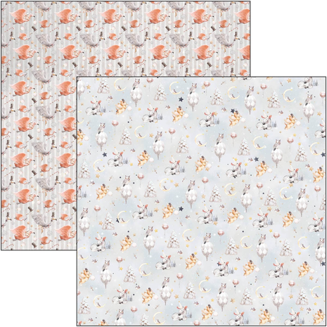 Ciao Bella Papercrafting Dreamland 12x12 Inch Paper Pad (CBPM058) Ciao Bella Papercrafting Dreamland 12x12 Inch Paper Pad (CBPM058)