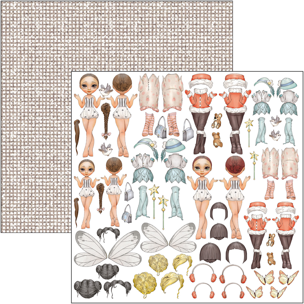 Ciao Bella Papercrafting Dreamland 12x12 Inch Paper Pad (CBPM058) Ciao Bella Papercrafting Dreamland 12x12 Inch Paper Pad (CBPM058)