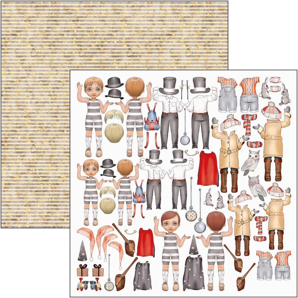 Ciao Bella Papercrafting Dreamland 8x8 Inch Paper Pad (CBH058)