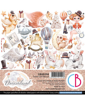 Ciao Bella Papercrafting Dreamland 6x6 Inch Paper Pad (CBQE058)