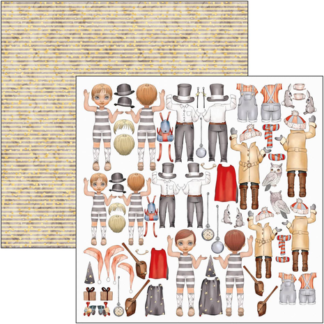 Ciao Bella Papercrafting Dreamland 6x6 Inch Paper Pad (CBQE058)