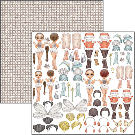 Ciao Bella Papercrafting Dreamland 6x6 Inch Paper Pad (CBQE058)