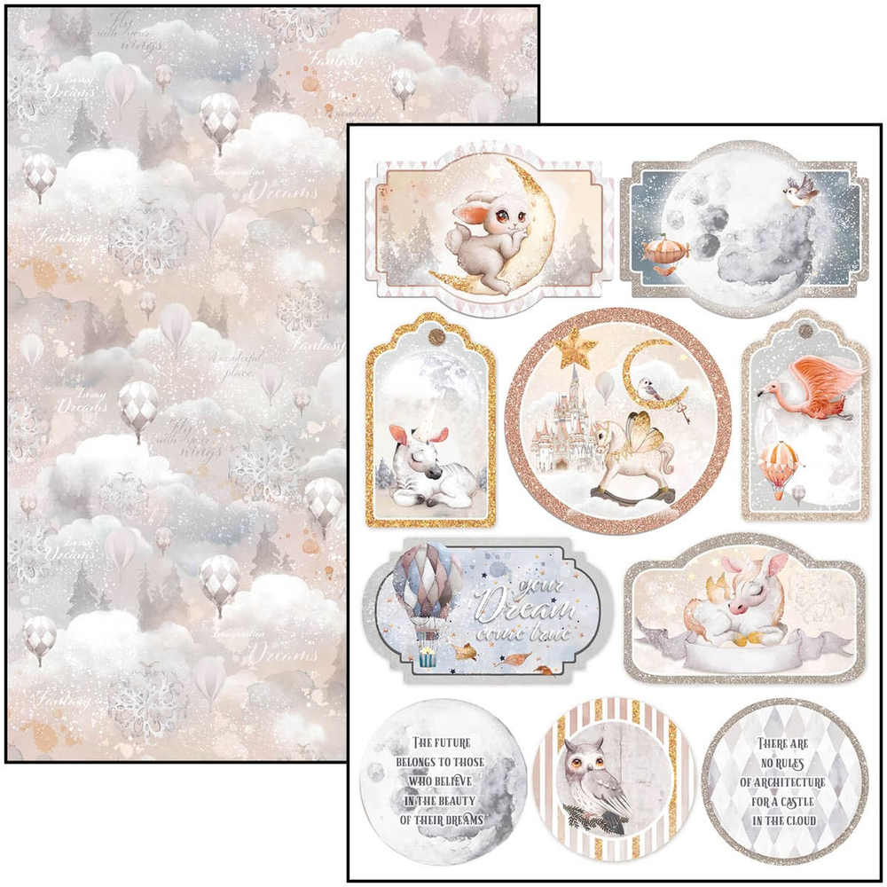 Ciao Bella Papercrafting Dreamland A4 Creative Pad (CBCL058)