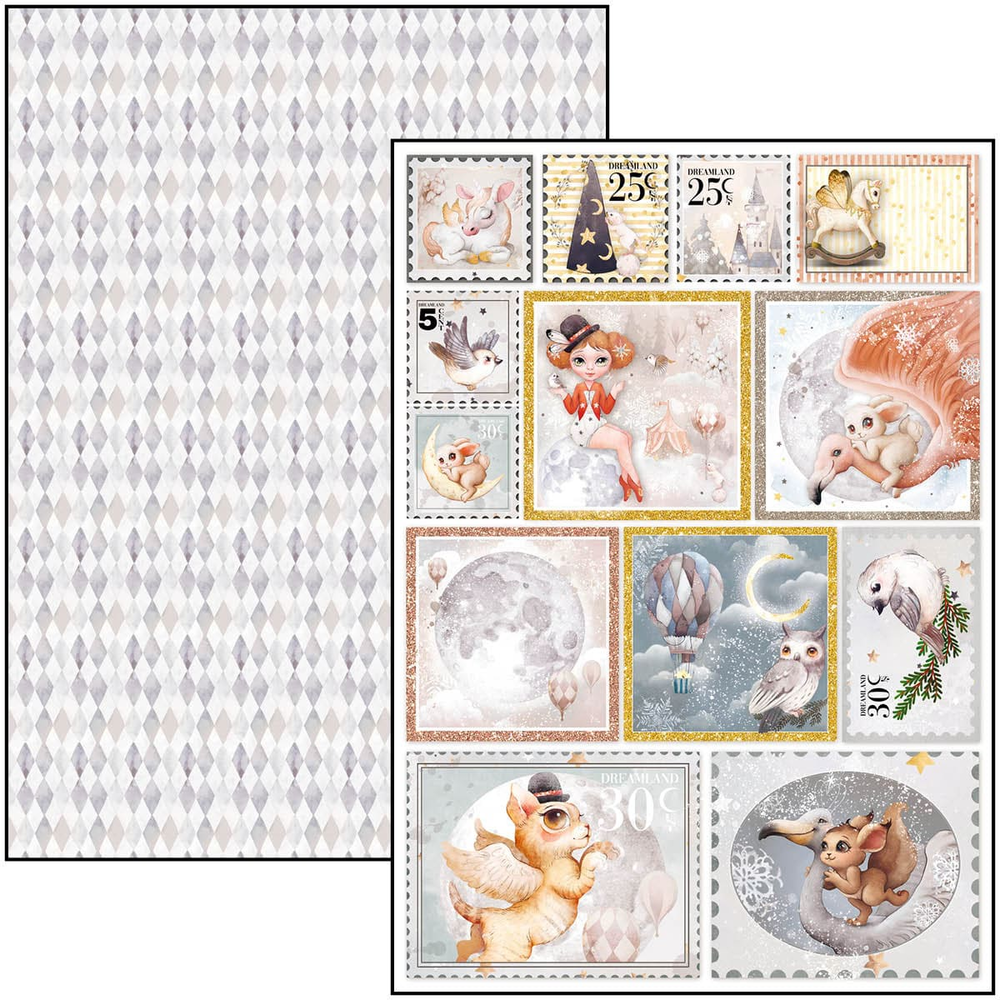 Ciao Bella Papercrafting Dreamland A4 Creative Pad (CBCL058)