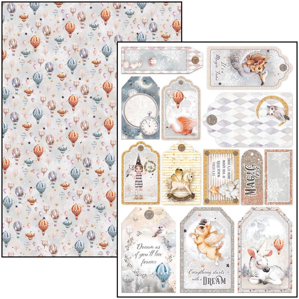 Ciao Bella Papercrafting Dreamland A4 Creative Pad (CBCL058)