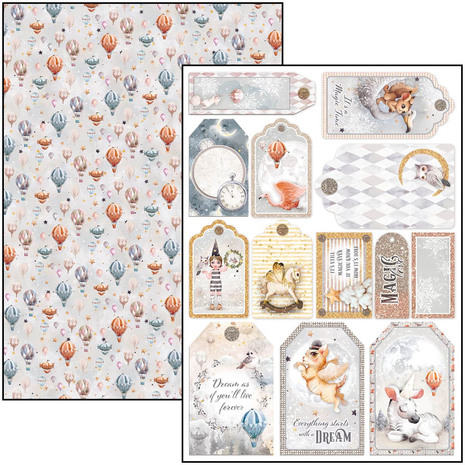 Ciao Bella Papercrafting Dreamland A4 Creative Pad (CBCL058)