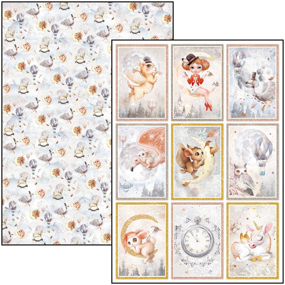 Ciao Bella Papercrafting Dreamland A4 Creative Pad (CBCL058)