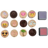 Emoji Wooden Stamp Set Magical (1010479) Emoji Wooden Stamp Set Magical (1010479)