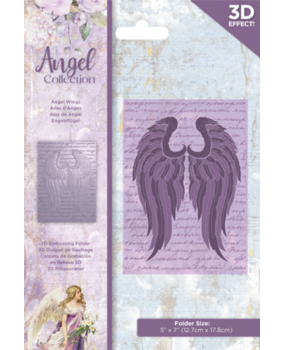 Crafter's Companion Angel Collection 3D Embossing Folder Angel Wings (ANG-EF-3D-ANWI) Crafter's Companion Angel Collection 3D Embossing Folder Angel Wings (ANG-EF-3D-ANWI)