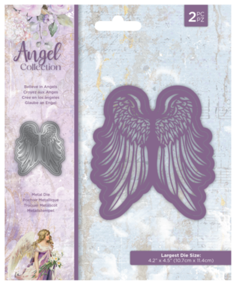 Crafter's Companion Angel Collection Believe in Angels Die (ANG-MD-BEAN) Crafter's Companion Angel Collection Believe in Angels Die (ANG-MD-BEAN)