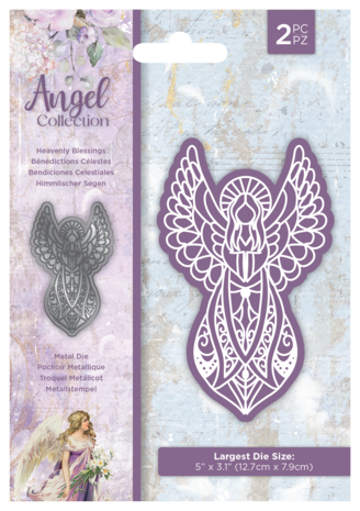 Crafter's Companion Angel Collection Heavenly Blessings Die (ANG-MD-HEBL)