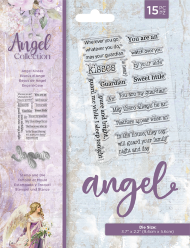 Crafter's Companion Angel Collection Stamp & Die Angel Kisses (ANG-STD-ANKI) Crafter's Companion Angel Collection Stamp & Die Angel Kisses (ANG-STD-ANKI)